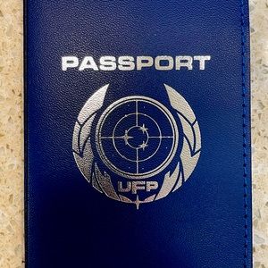 Star Trek United Federation of Planets passport cover